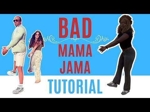 Bad Mama Jama* EASY DANCE TUTORIAL (beginner friendly)