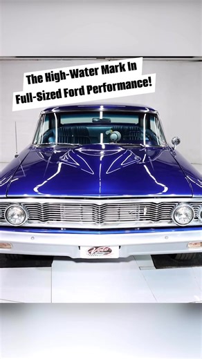 Blending "space-age" styling with legitimate performance and luxury, this 1964 Ford Galaxie 500 is an all-time great classic car 🌌📈 #Ford #FordLife #FordGalaxie #FindYours #ClassicCars #NoWay | Carsforsale.com