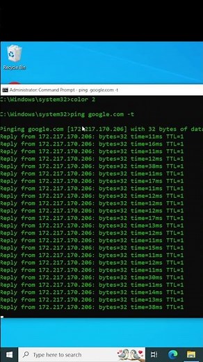 How to Run an Infinite Ping Loop in Windows CMD