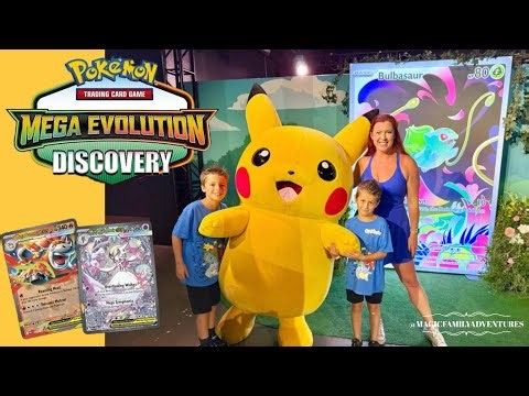 🌟 [4K] Meeting Pikachu and More! | VIP Pokémon TCG: Mega Evolution Discovery event⚡️