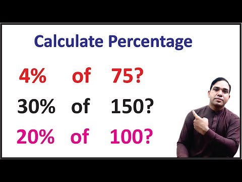 How to Find Percentage of a Number || Percentage Nikalne Ka Tarika || How to Calculate Percentage