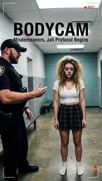 Bodycam: Misdemeanors, Jail Protocol Begins