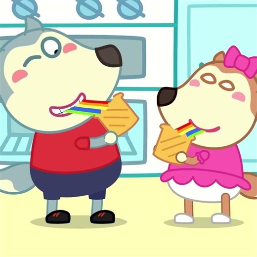 🌈 ¡Todo es comida arcoíris! #shorts