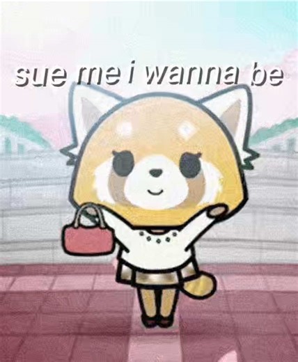 i miss her ☹️ #aggretsuko #retsuko #audreyhobert #edit #sanrio