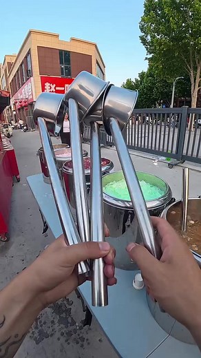打窝大桶糖水摊位实操：第五天试喝吸客技巧