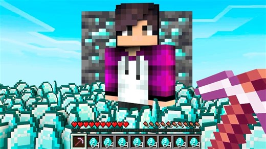 【Skeppy】矿透，但每次管理传送时我的钻石翻倍