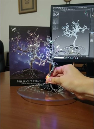 A live wire tree, hand made original