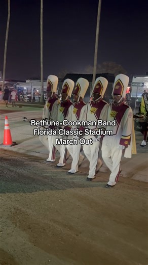 Bethune-Cookman University band Florida Classic stadium march out . #hbcu #hbcubands #historicallyblacksince #bethunecookman #floridaclassic | Historically Black Since