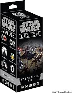 Star Wars: Legion ESSENTIALS KIT - Your Ultimate Companion for Epic Galactic Battles! Tabletop Miniatures Strategy Game for Kids & Adults, Ages 14+, 2 Players, 3 Hr Playtime, Made by Atomic Mass Games