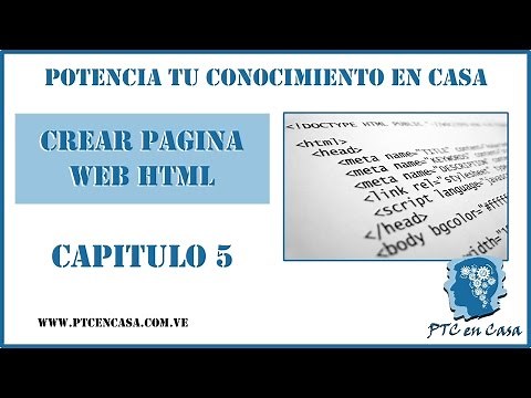 Crear pagina web html - Capitulo 5 (como enlazar dos paginas web)
