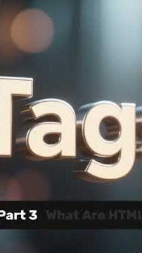 Learn HTML basics simple &fast and Script assisted by AI🎉