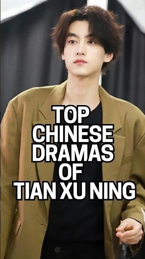 Top Chinese Dramas Of Tian Xu Ning