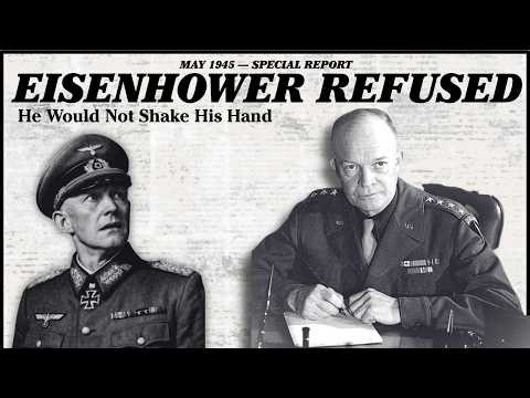 Eisenhower Refused His Handshake — And Humiliated Germany