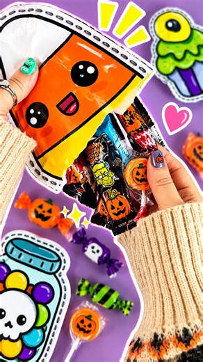 Cute Candy Corn treat bag!