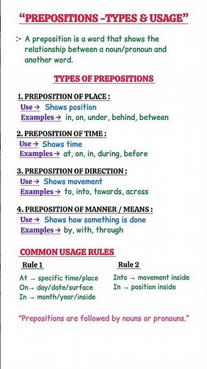 Master Prepositions (In, On, At): Quick Grammar Lesson