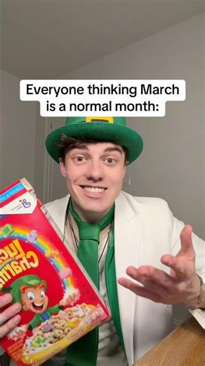 March is just a normal month… 🍀