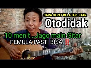 CARA MUDAH DAN CEPAT BELAJAR GITAR UNTUK PEMULA ‼️100% BISA