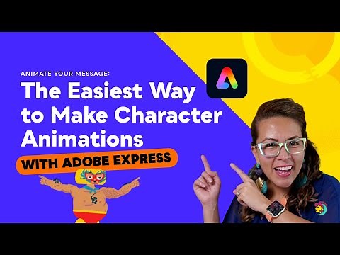 The Easiest Way to Make Character Animations in Adobe Express
