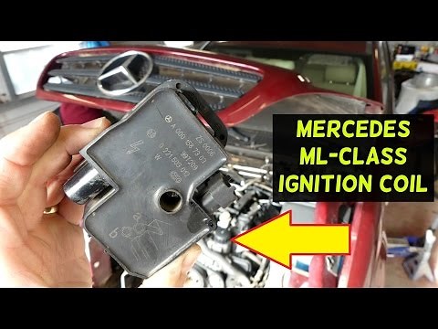 MERCEDES W163 IGNITION COIL REPLACEMENT ML320 ML430 ML500 ML350