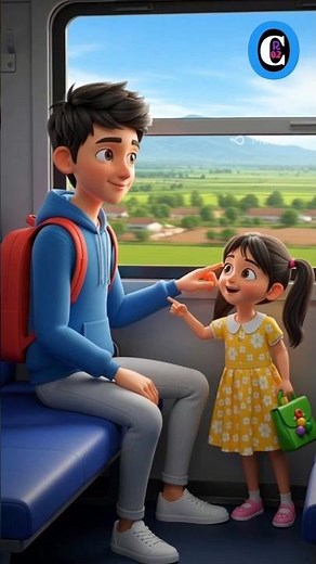 “Happiness Through the Train Window” 🌄 | #youtubeshorts #hearttouching #viral