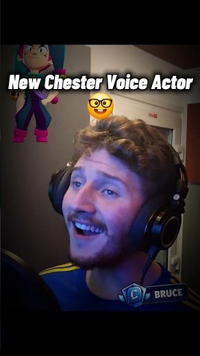 Chester New Vs Old Voice Actor? 🤓🤡 #brawlstars #shorts