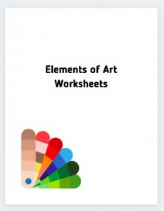 Elements of Art Worksheets