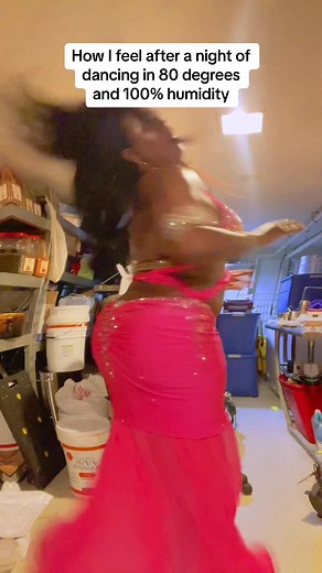 BBW Belly Dance in Hot and Humid Weather