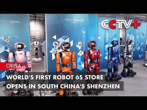 World's First Robot 6S Store Opens in South China's Shenzhen