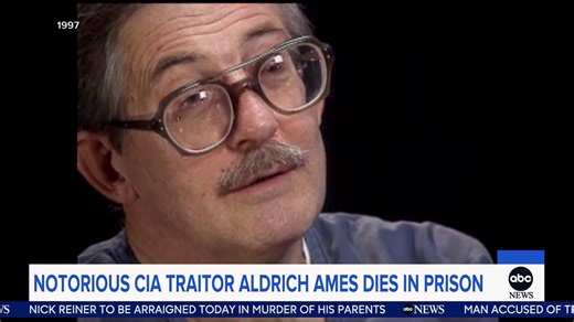 NOTORIOUS CIA TRAITOR ALDRICH AMES DIES IN PRISON: ABC’s Christiane Cordero takes a look at the spy scandal that made Ames infamous. | World News Now