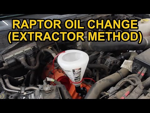 2010-2014 Ford Raptor Oil Change (Extractor Method)