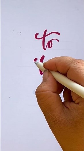 Tablet calligraphy technique breakdown #procreate #lettering #tutorial