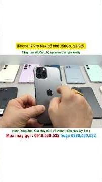 iPhone 12 Pro Max 256GB, priced at 9.5 million VND