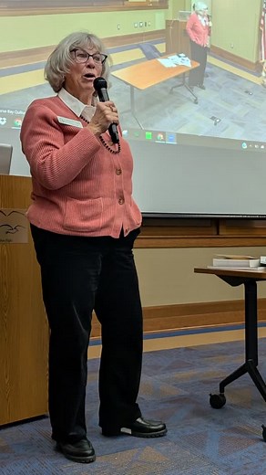 What a great meeting we had last week! Our program was Nifty Notions and lots of the members brought a favorite notion, tool, or tip to share with the group. I'm sure everyone learned at least one new thing that they can use in their quilt making. We also had a wonderful Show and Tell as usual, and a presentation of the 700th Quilt Of Valor made by our group! Stay tuned, we will be posting those pics soon! | Little Traverse Bay Quilters Guild