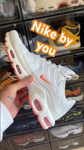Nike Air Max Plus TN Nike by You White Orange 2026 #nikeairmaxplus #nike #airmax