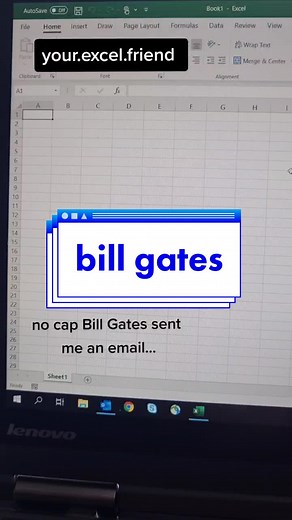 Bill Gates Email: Excel Improvement Suggestions Needed! 📧