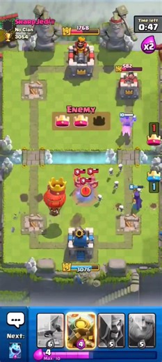 Craziest Comeback clash royale😱
