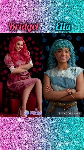 Disney Descendants Bridget VS. Ella BFF Edition 💗🩵 #disneydescendants