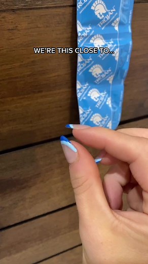 condoms 👏 are 👏 not 👏 edible 👏 #fyp #foryou #trojan