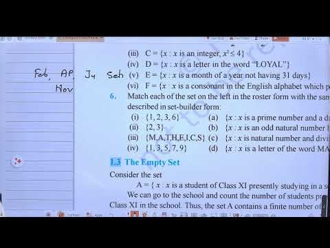 Class 11 Mathematics | Chapter 1: Sets | Full Chapter Explanation + Book Exercise Solutions