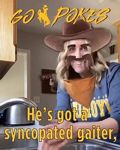 Are you tired of singing Happy Birthday to ensure you wash your hands for long enough? ✋ 🧼 Well you can show your Poke Pride while washing your hands by singing the Cowboy Joe fight song instead! Wash your hands and stay safe, Pokes! 🤠 #theworldneedsmorecowboys | University of Wyoming