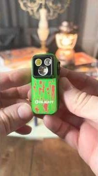 NEW Olight! Oclip Pro Zombie!!🧟‍♂️ Unboxing part 4! #olight #edccommunity #flashlights #edc #zombie
