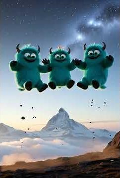 Experience the MAGIC of Floating with Three Adorable Creatures