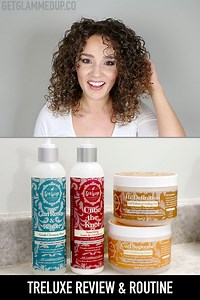 VIDEO: TréLuxe Review & Routine   Tips for Volume - Gena Marie