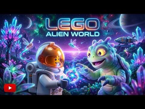 LEGO Astronauts: Travel Across the Galaxy to an Alien World 🚀 | Lego Animation | Lego Movie