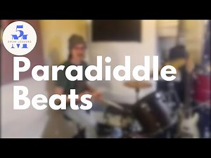 How to Play Paradiddle Groove on the Drum Set (Paradiddle Beats)
