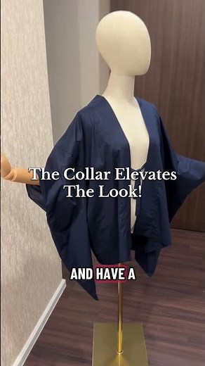 DIY Haori Kimono Jacket Sewing Pattern Tutorial (Easy Layering Piece!) #sewing #japaneseclothing