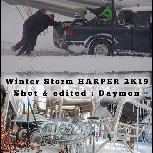 iN Akron 2019 Winter Storm HARPER Shot & edited : Daymon Griffin | Daymon Griffin