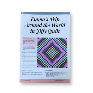 Around the World Quilt Instructions by The Swift Quilting Company