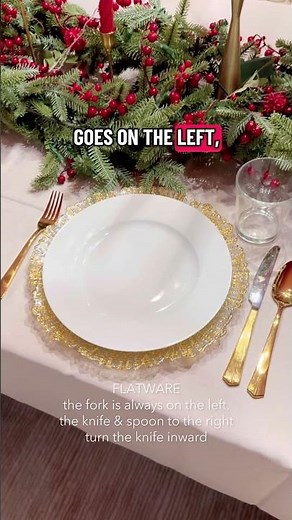 Simple and Easy Way to Set the Table for Dinner