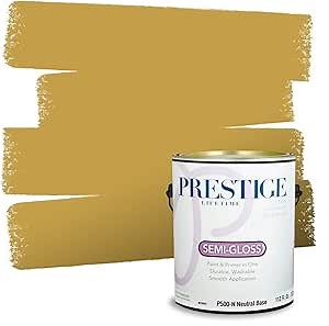 PRESTIGE Interior Paint and Primer in One, Arizona Flagstone, Semi-Gloss, 1 Gallon